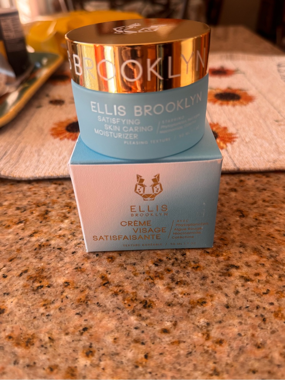 Ellis Brooklyn satisfying skin caring moisturizer 1.7 ounces new